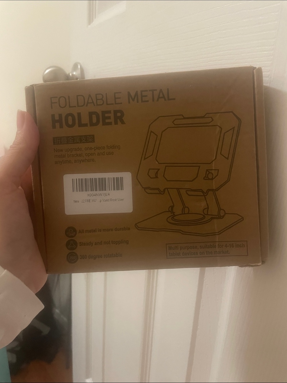 Foldable Metal Holder Stand
